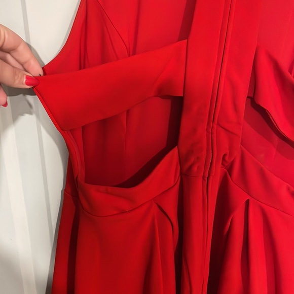 Red Cocktail/Semi-Formal Dress - Picture 3 of 5